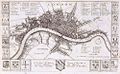 Image 33Richard Blome's map of London (1673). The development of the West End had recently begun to accelerate. (from History of London)