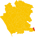 Fines municipii in Provincia Casertana.