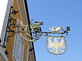 Nasenschild, Adler, Schwetzingen