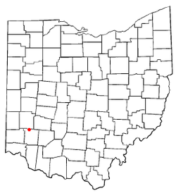 Location of Springboro, Ohio