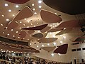 The acoustic panels of the Aula Magna