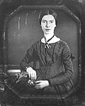 The only authenticated portrait of Emily Dickinson later than childhood.