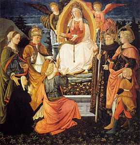 Vierge à la ceinture, 1455-1465, Prato, Palais prétorien.