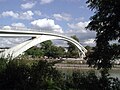 Fußgängerbrücke, im Volksmund Katzenbuckel