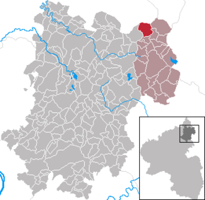 Poziția Stein-Neukirch pe harta districtului Westerwaldkreis