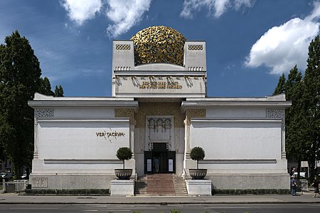 Secession Building by Joseph Maria Olbrich (1897–98)