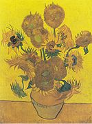 Sunflowers by Vincent van Gogh (van Gogh Museum)