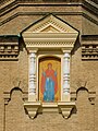 * Nomination: Icon case with the icon at the wall of the Alexeyevsky cathedral at 1, Bobur Mirzo street, Samarqand, Uzbekistan. --Красный 09:17, 11 October 2024 (UTC) * * Review needed