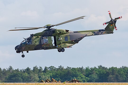 German Army (Heer) NHIndustries NH90 TTH (reg. 78+31, cn unknown) at ILA Berlin Air Show 2016.