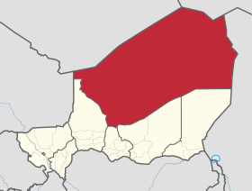 Location within Niger