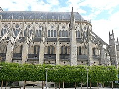 Élévation extérieure de la cathédrale