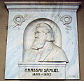 Le bas-relief de Sámuel Brassai au Panthéon de Szeged, (Hongrie)