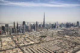 Skyline van Dubai