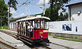 Sommerwagen GM 100 der Gmundner Straßenbahn, ex Pöstlingbergbahn (gebaut 1898)