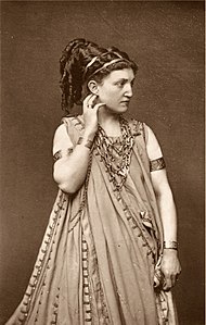 Kate Josephine Bateman in costume.