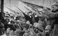 Image 3Revolutionaries attacking the tsarist police in the early days of the February Revolution (from Russian Revolution)