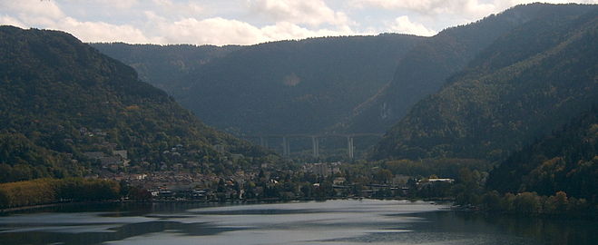 Nantua, dans le Haut-Bugey.