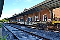 Nueva estación Chascomús durante los trabajos de habilitación.