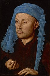 Portrait of a Man with a Blue Chaperon 1430-1433, Brukenthal National Museum