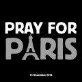 Pray for Paris -merkki.