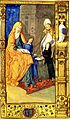 Miniature de fin : présentation de Claude de France à sainte Anne