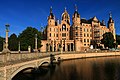 Le château et le pont du château en fin d'après-midi