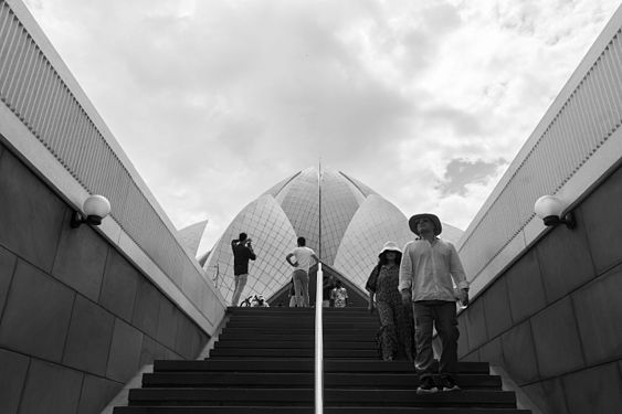 The Lotus Temple...