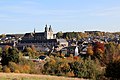 2005 : le quartier abbatial de l'ancienne abbaye de Saint-Hubert et son église.