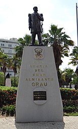 Estatua en Cartagena, Colombia.