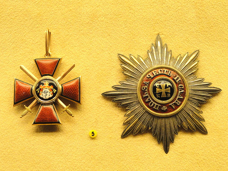 File:Order of St. Vladimir, 2nd class, Russia, 1885, General Georg Edvard Ramsay - National Museum of Finland - DSC04036.JPG