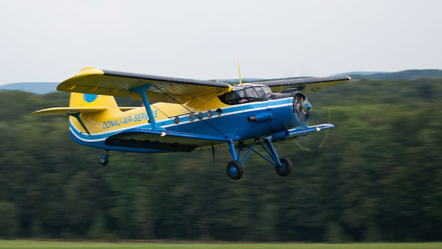 Donau Air Service Antonov An-2 (built in 1957).