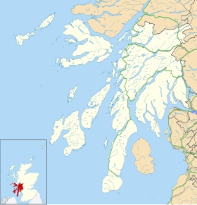 Voir sur la carte administrative d'Argyll and Bute