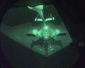 B-2 refueling at night