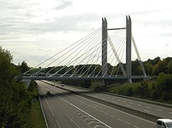 RN 31, suprapus pe Autostrada A16 în apropierea Beauvais.