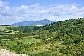 Landscape in Borsod-Abaúj-Zemplén county, near Boldogkő