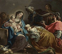 Corrado Giaquinto, Adoration of the Magi, 1725