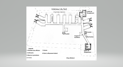 Intérieur du fort