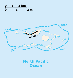 Mapa do Atol Palmyra