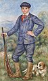 "Jean Renoir as a Hunter", Pierre-Auguste Renoir