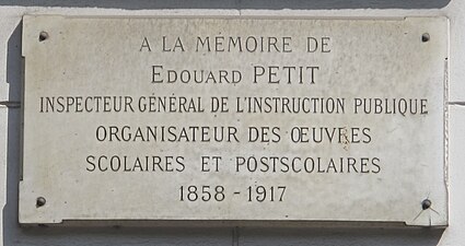 Plaque au no 36.