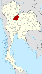 Phitsanulok – Localizzazione