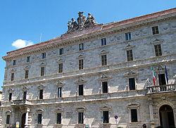 Palazzo San Filippo, sede della Provincia.