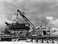 M88 ARV loads damaged M113 APC in Vietnam, January 1971.