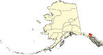 State map highlighting Haines Borough