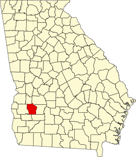 Koort vun Terrell County