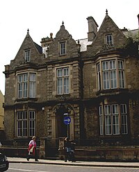 Jacobean three-storey stone-built townhouse