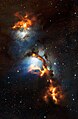 Cosmic dust clouds in Messier 78