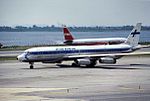 Finnair DC-8 på John F. Kennedy International Airport 1976