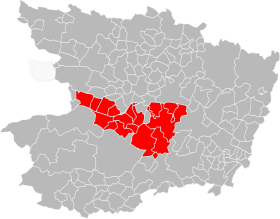 Localisation de Communauté de communes Loire Layon Aubance