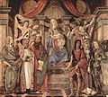 Retaule de Sant Bernabé, de Sandro Botticelli, 1490.